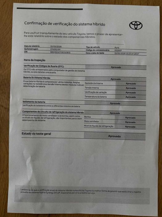 Toyota Auris hybrid 1.8