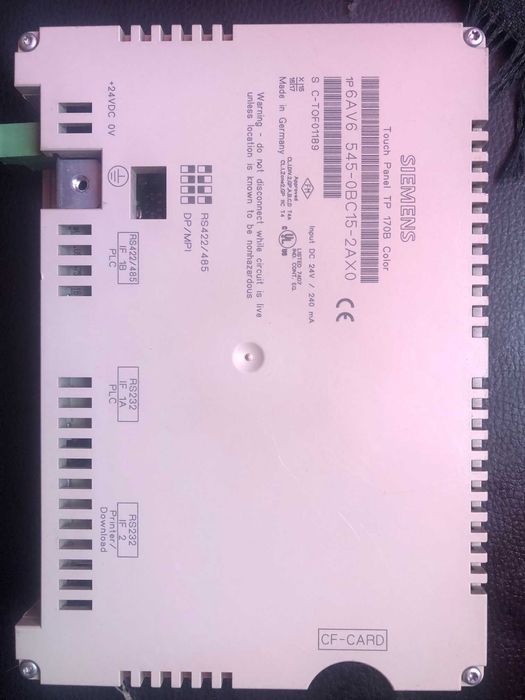 touch panel tp 170b color