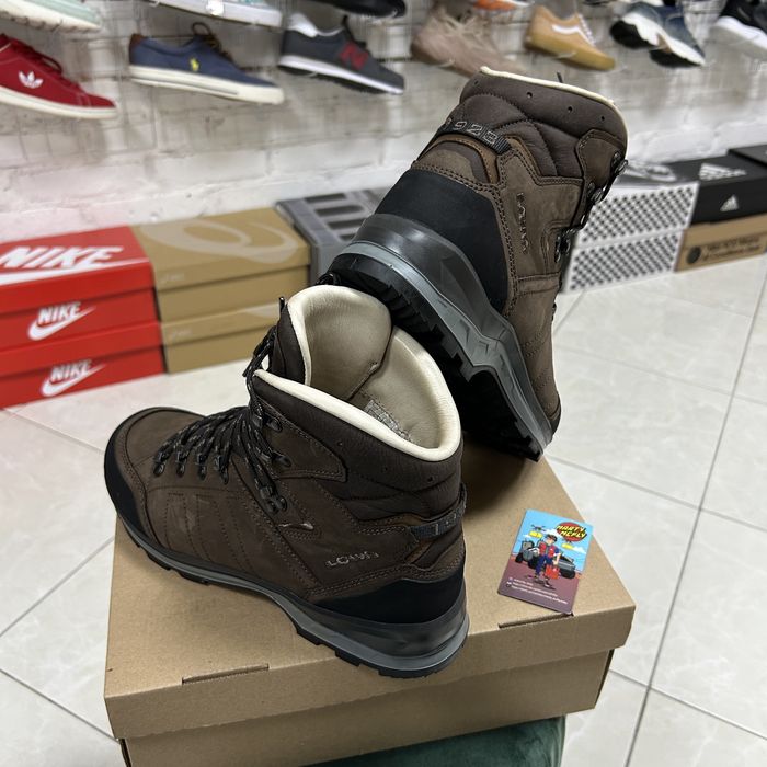 Чоловічі трекінгові черевики Lowa Trekker Gore-tex шкіряні зимові 43 р