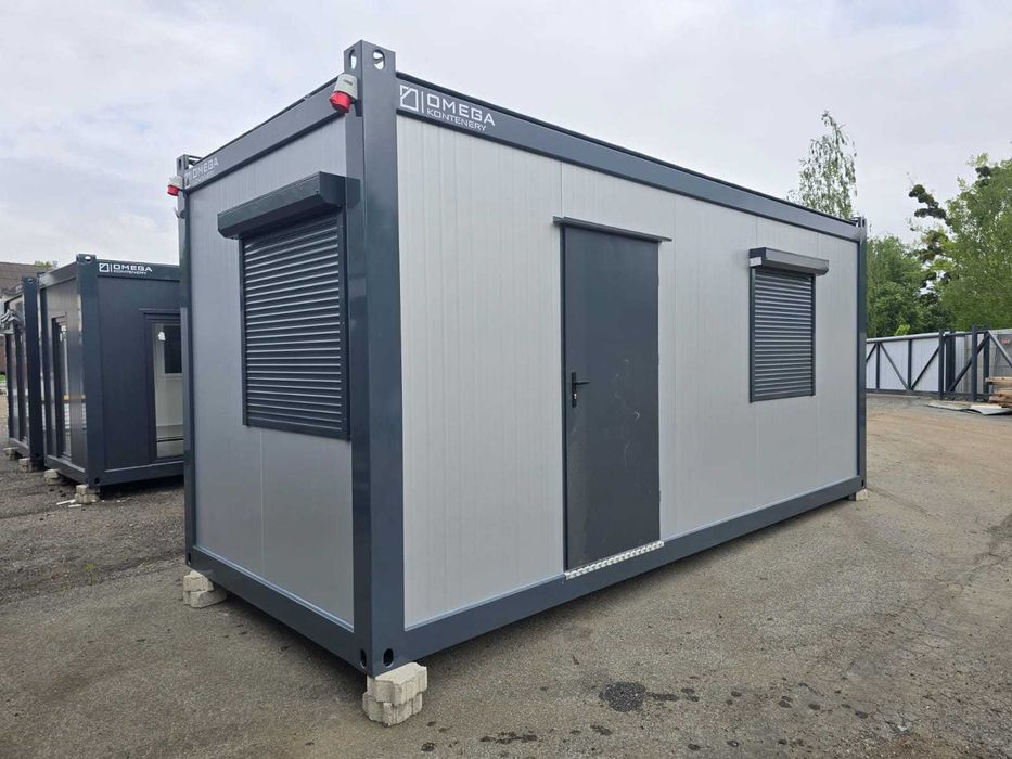 Kontener biurowy kontener budowlany stróżówka