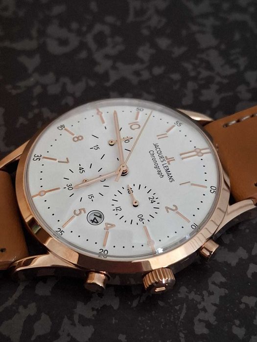 Relógio Jacques Lemans Cronógrafo 41mm