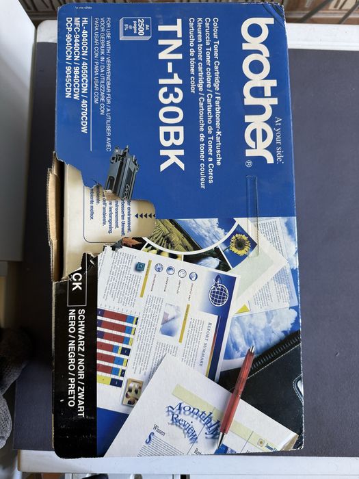 Oryginalny toner TN-130BK,czarny do drukarki Brother