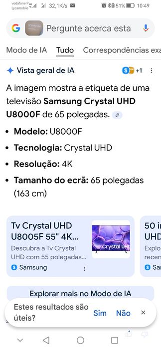 Tv samsung 65...