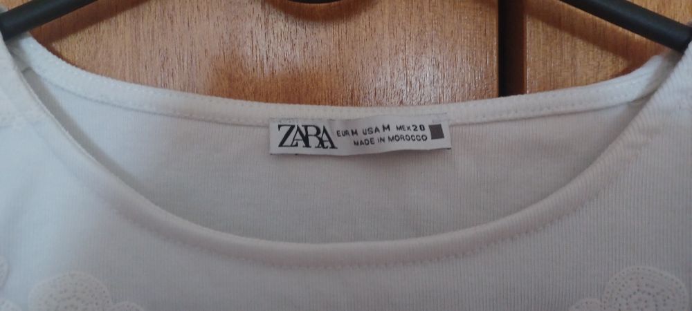 Body branco Zara