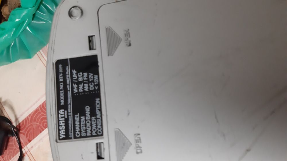 Rádio e TV a funcionar bem