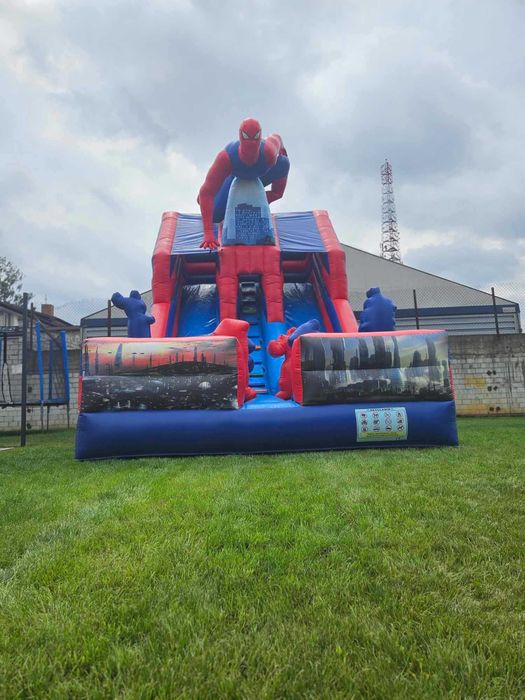 Dmuchaniec Spider-Man / WYNAJEM / duża zjeżdżalnia