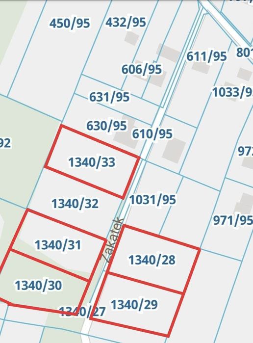Działka budowlana 1300 m² | Kobielice