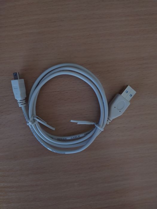 дріт USB 2.0 A-plug MINI 5PM cable 0.9m.