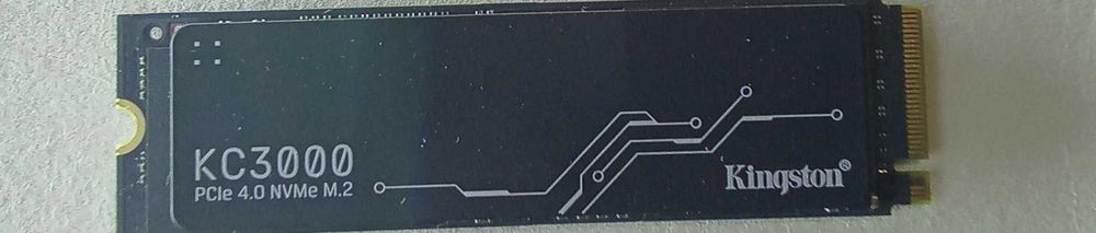 SSD-накопичувач диск Kingston KC3000 2TB+БОНУС
