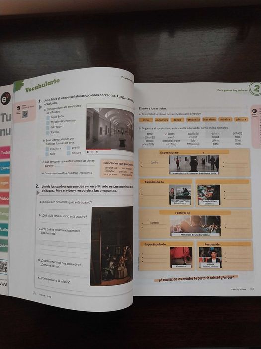 Manual e caderno de atividades Espanhol ¡A bordo! 9