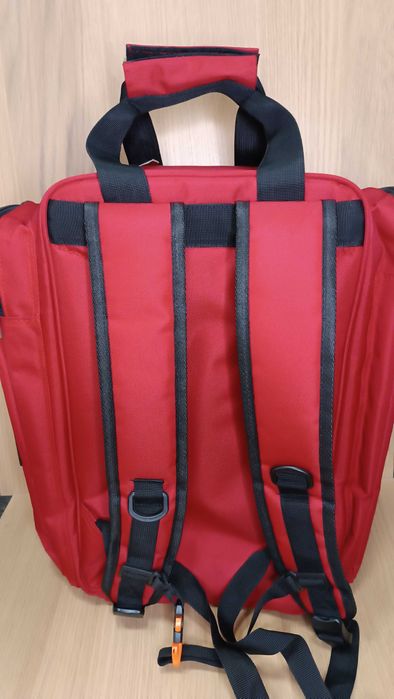 Plecak medyczny z saszetkami segregacyjnymi OSP, PSP, R1, KPP