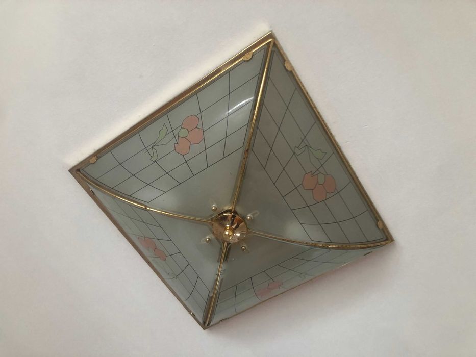 Candeeiro de teto 38 x 38cm