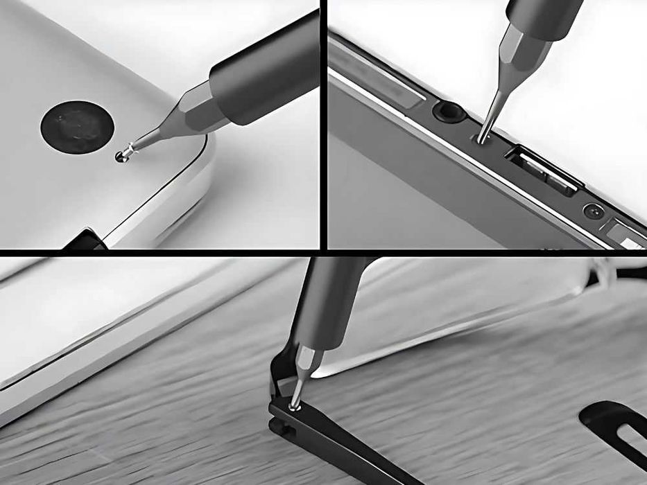 Zestaw bitów precyzyjnych wkrętak magnetyczne końcówki 24 bity + etui