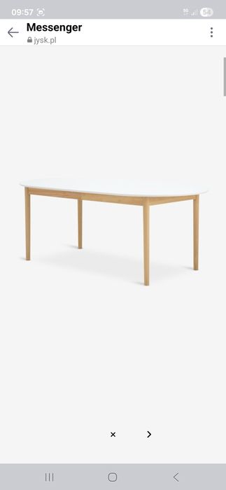 Stół rozkladany  100x200/280