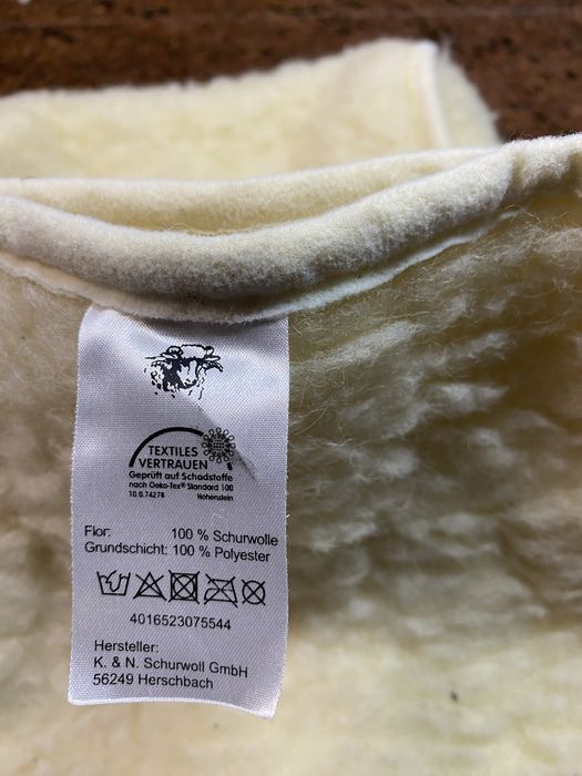 Ogrzewacz stóp wełniany