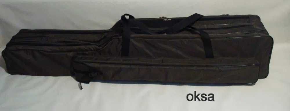 Сумка чехол для карповых удилищ удочек 130 см на три отделения Супер