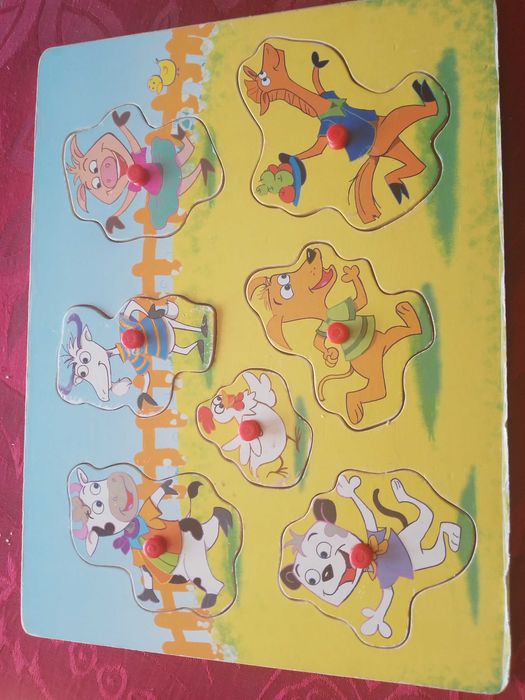 Animais giros e Búzios-9E- Animais a Divertirem-se-Placa A -5E Desde2E