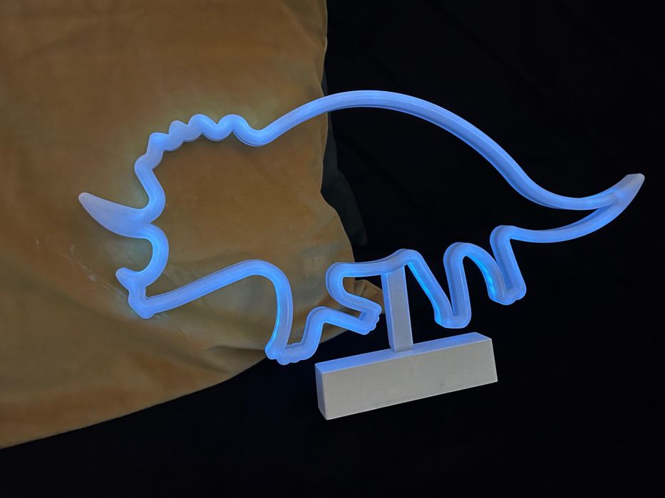 Dinozaur lampka led DINO, super ozdoba do dziecięcego pokoju!