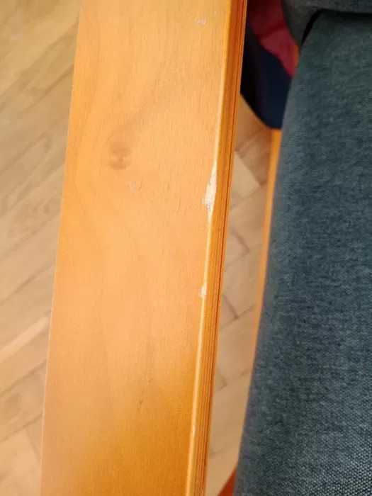 fotel bujany na płozach fotel do salonu sypialni