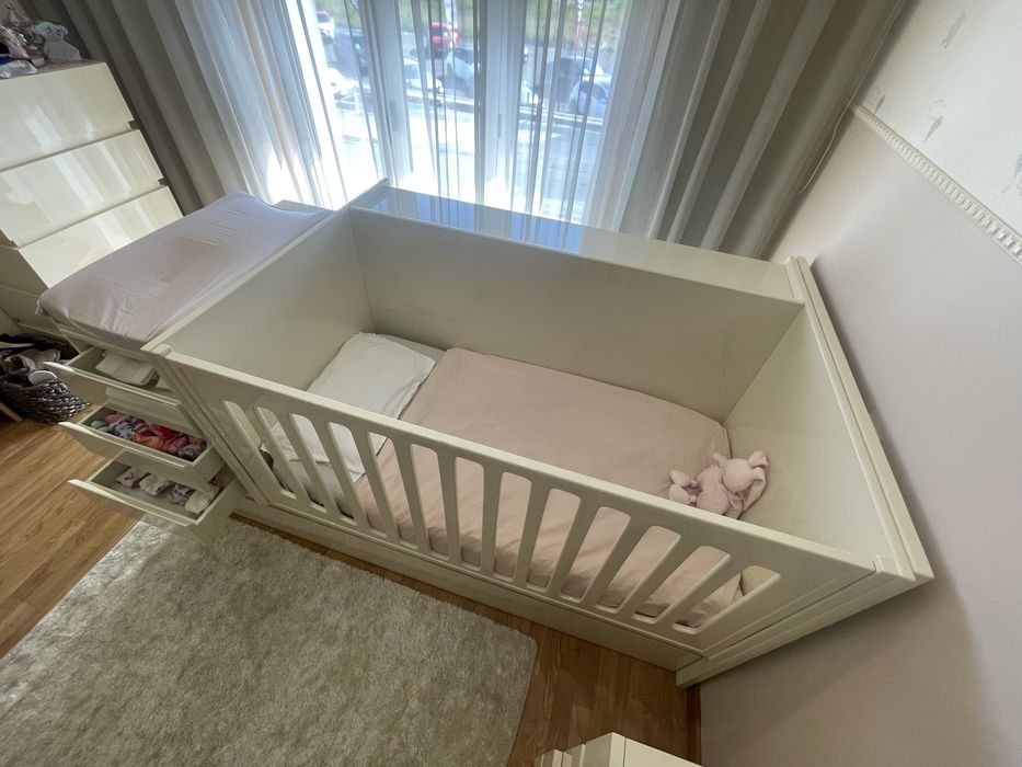 Convertivel 3 em 1 cama de bebe