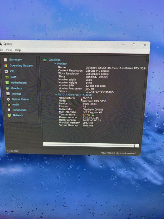 Na sprzedaz zestaw komputer+monitor 500 hz