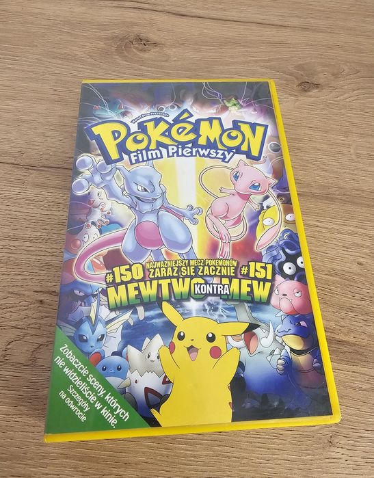 Pokemon Film Pierwszy VHS