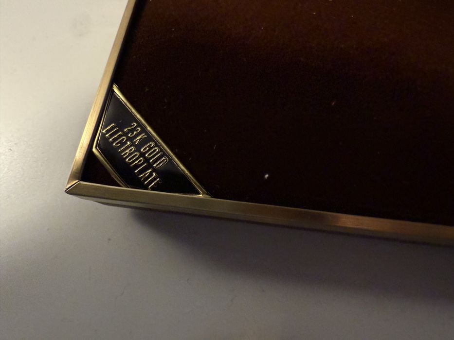 Caneta Sheaffer Targa com ponta em ouro de 23k