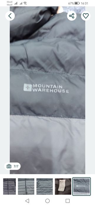 Куртка чорна Mountain 3хl