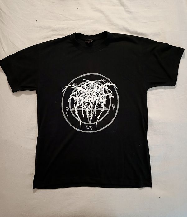 Футболка Darkthrone чорна унісекс ручна робота