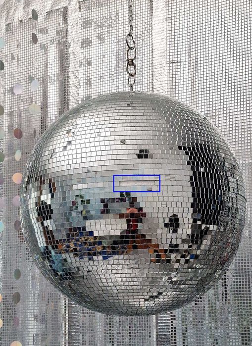 Kula disco 50cm i 30cm + stroboskop 2x kula lustrzana + stroboskop