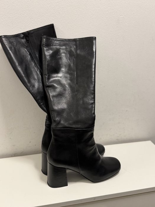 шкіряні Італійські чоботи Baldinini 37 розмір