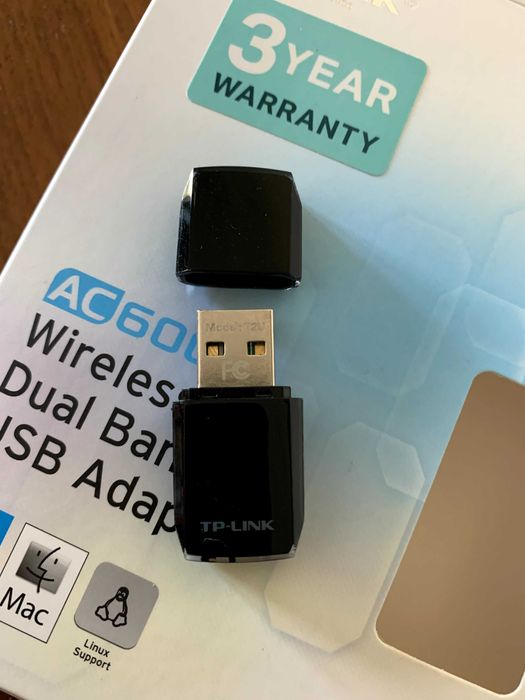 Adaptador wireless TP-LINK Novo.