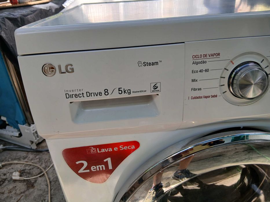 exelente maquina de lavar e secar roupa 8k 1400 rot c garantia