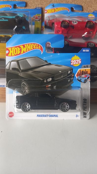 Maserati Shamal hot wheels