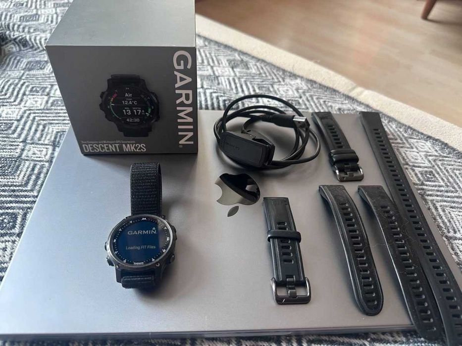 Garmin Descent MK2S Sapphire Titanium DLC - komputer nurkowy i smartwatch