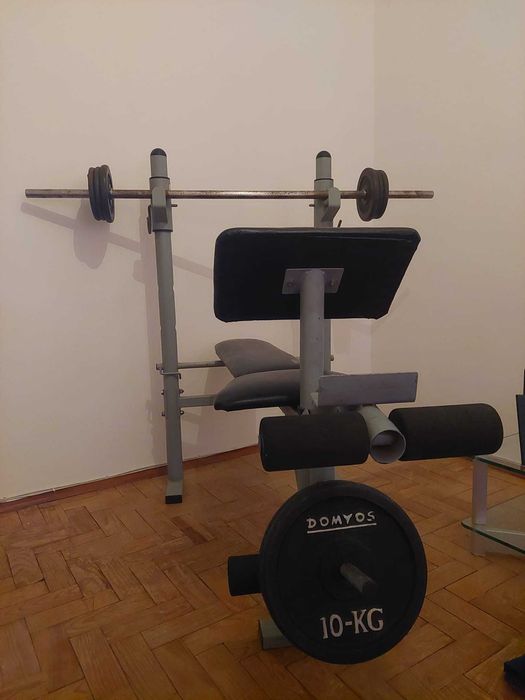 Banco Musculação Rebatível