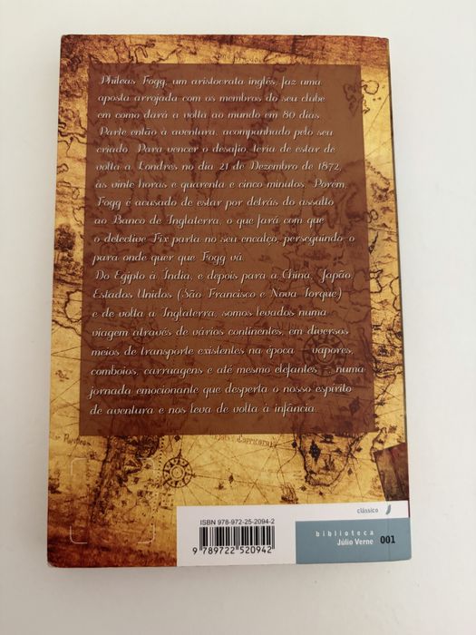 Livro A Volta ao Mundo em 80 Dias (Livro de Bolso) - Júlio Verne