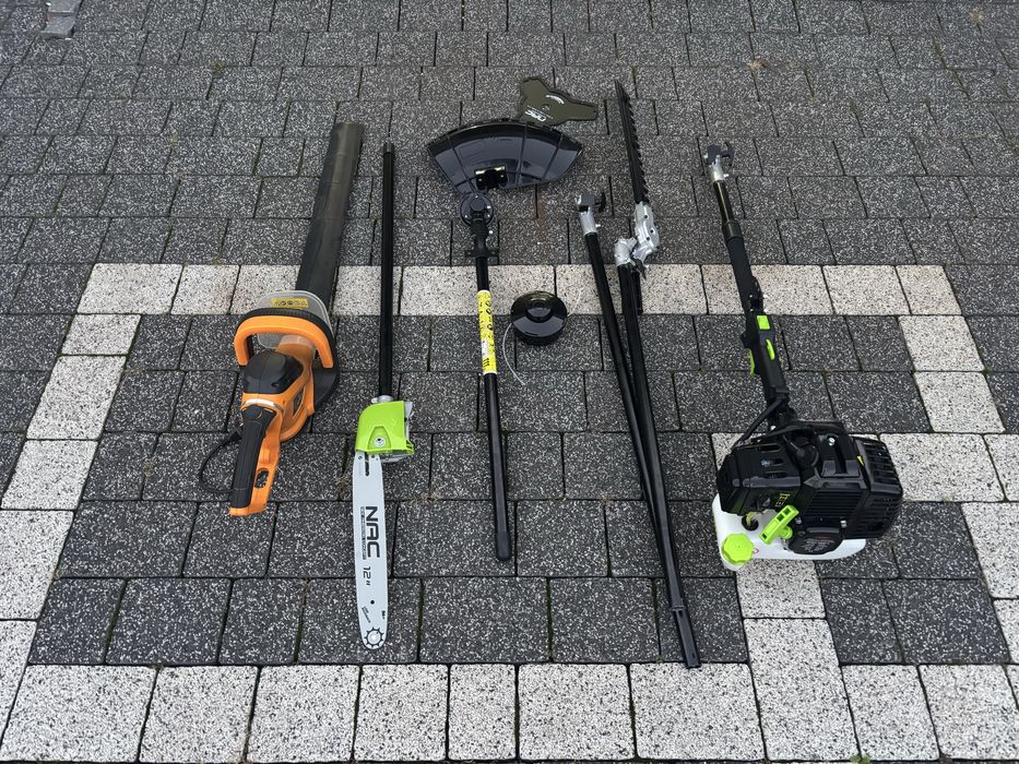Nożyce do żywopłotu, piła, kosa, spalinowe 3w1 WYNAJEM