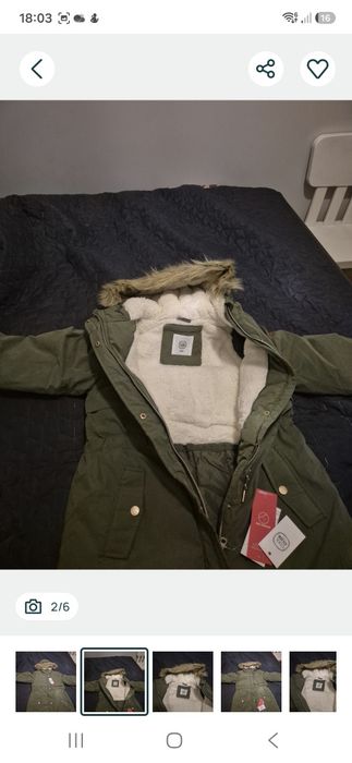 Kurtka parka Cool Club NOWA r. 146