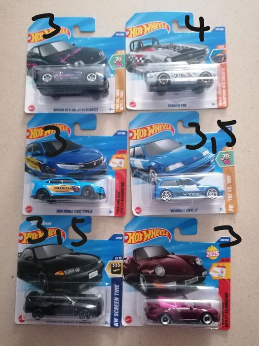 Hot Wheels vários modelos