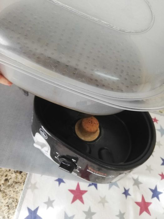 Máquina cozer a vapor
