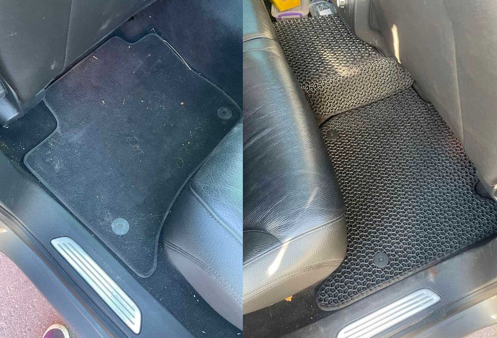 ЕВА EVA Коврики в авто Audi A4 A6 Q5 Q7 Renault Megane Zoe Nissan Leaf