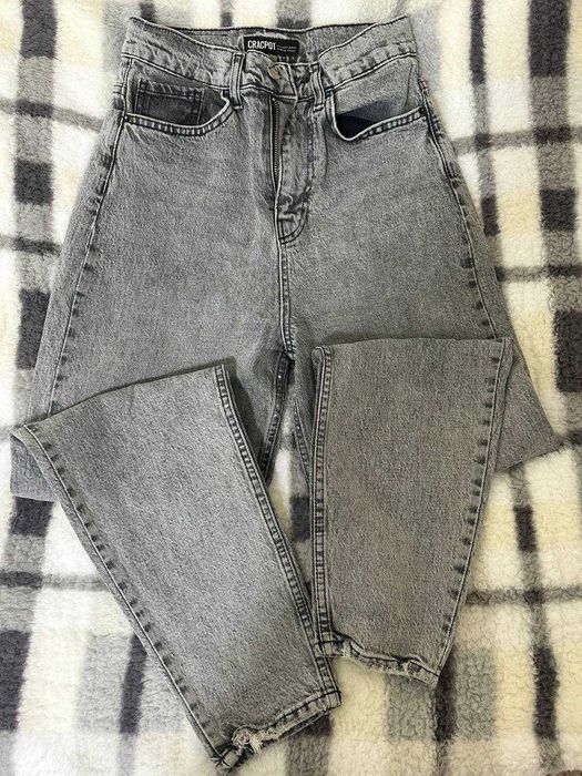Джинси сірі бренду Cracpot