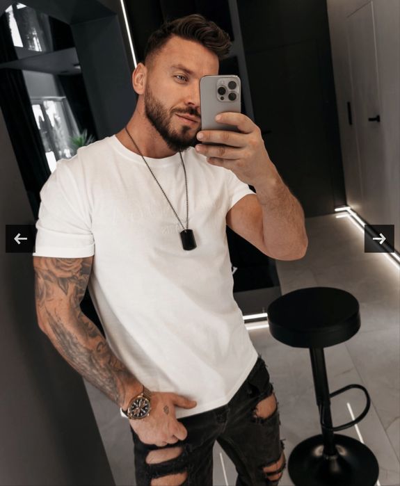 Meski t- shirt Olavoga M ecru