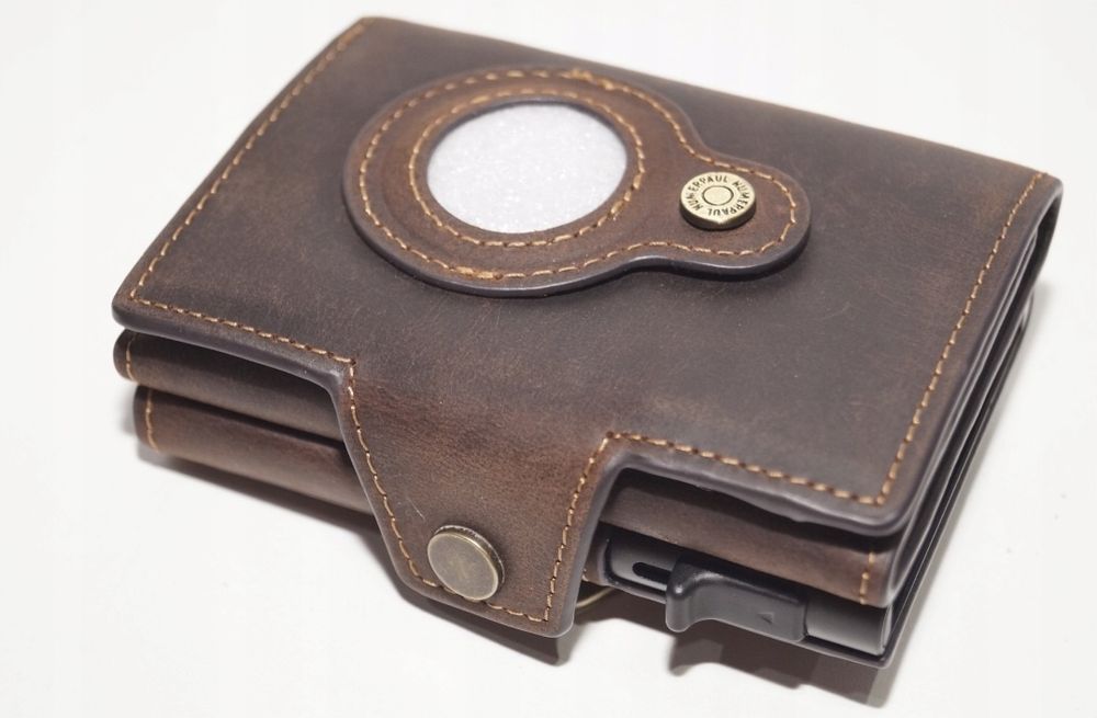 5003 Portfel Męski na Karty  RIFID czarny