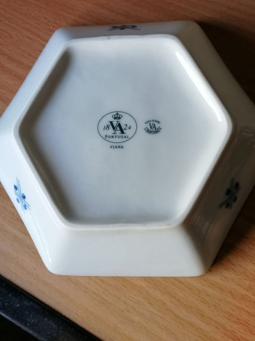Covilhete Coleção Mafalda VIANA Vista Alegre hexagonal