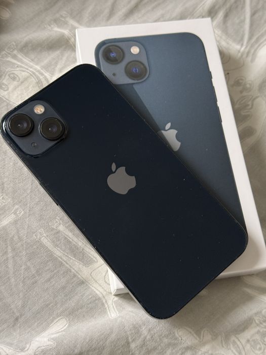 iPhone 13 128GB Midnight Pudełko + Etui