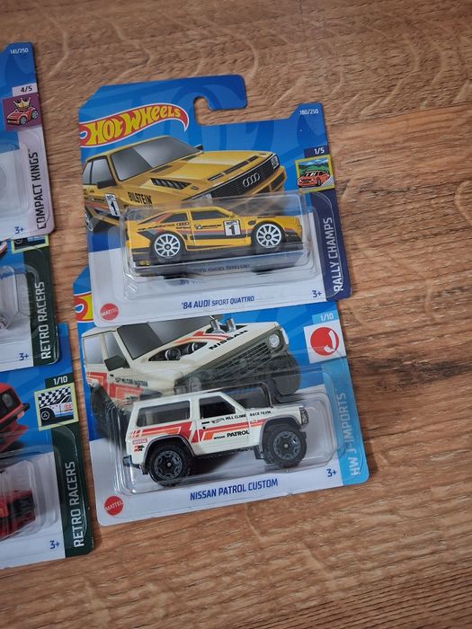Hot Wheels Zestaw Porsche Audi Ford Nissan