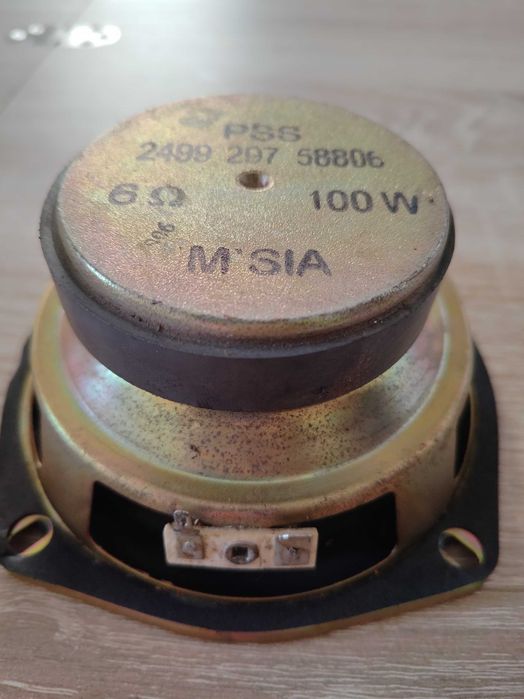 Głośniki pss 6om 100w msia pss  8om 70w