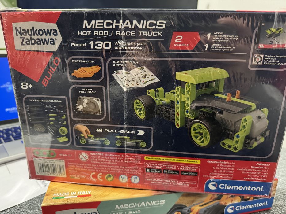 Clementoni mechanics Hot Rod i Race Truck